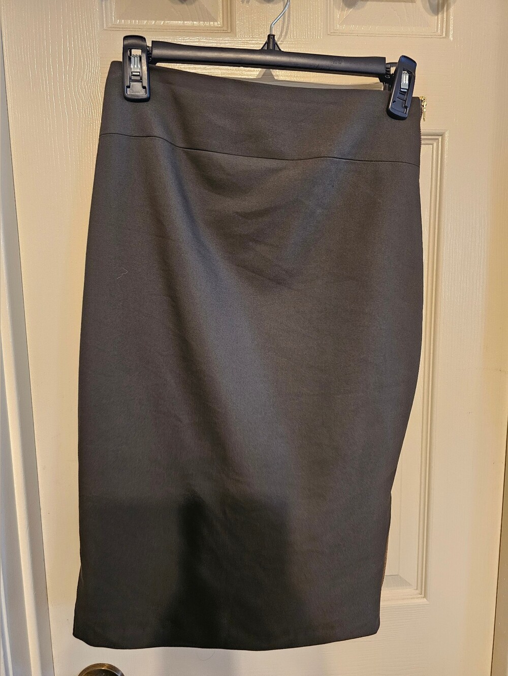 Classic Hunter Green Pencil Skirt - Women's Tailored Work Skirt